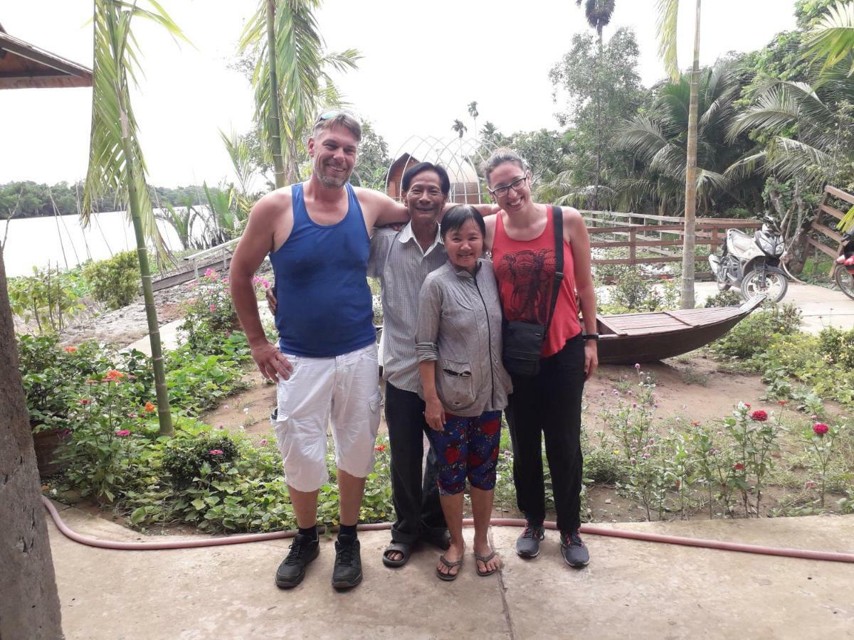 Hong Thai River Side Homestay Ben Tre Exterior photo